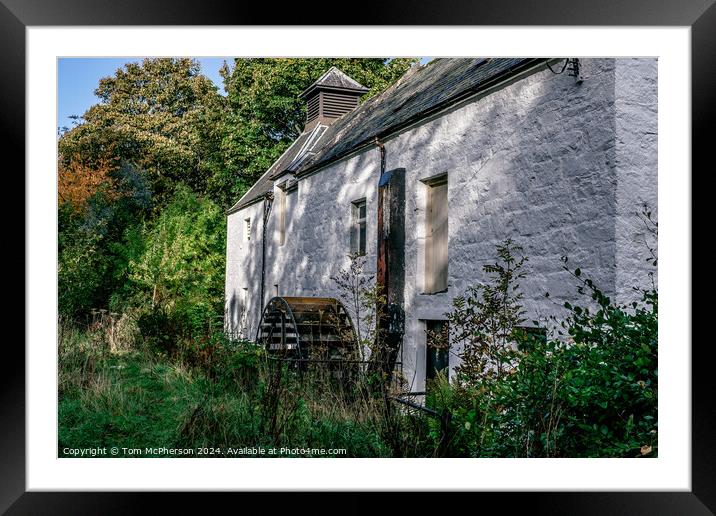 Historic Oldmills, Elgin Framed Mounted Print by Tom McPherson