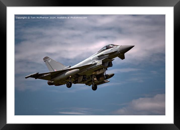 Typhoon FGR.Mk 4 Framed Mounted Print by Tom McPherson