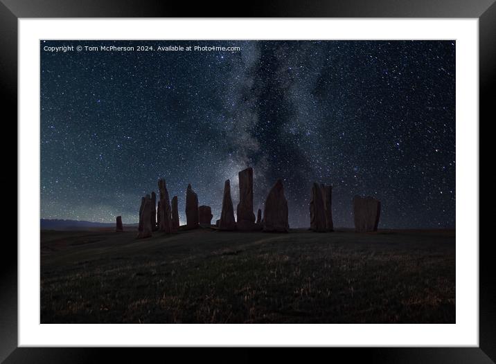 Callanish Standing Stones Framed Mounted Print by Tom McPherson