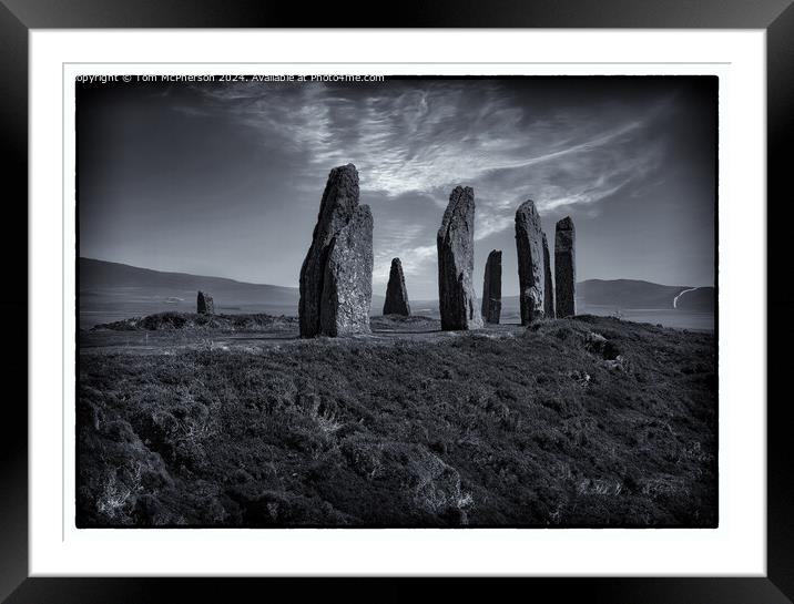 The Ring of Brodgar Framed Mounted Print by Tom McPherson