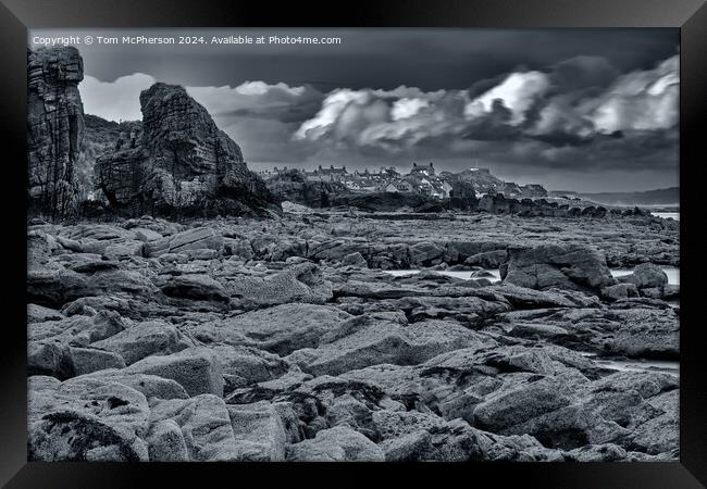 The Moray Coast at Burghead Framed Print by Tom McPherson