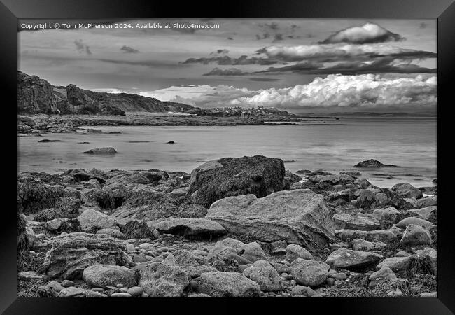 The Moray Coast at Burghead Framed Print by Tom McPherson