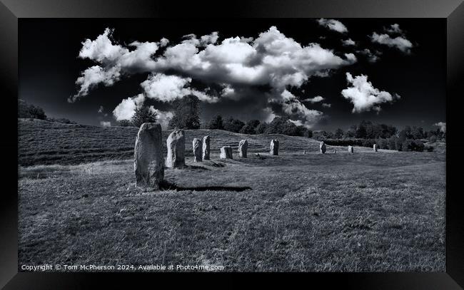 Avebury Henge Framed Print by Tom McPherson