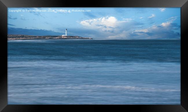 Lossiemouth Seascape Framed Print by Tom McPherson