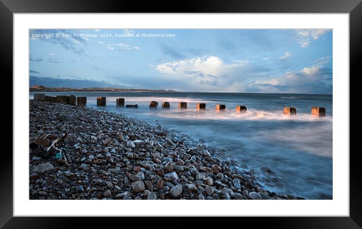 Lossiemouth Seascape Framed Mounted Print by Tom McPherson