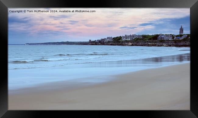 Chariots of Fire Beach Framed Print by Tom McPherson