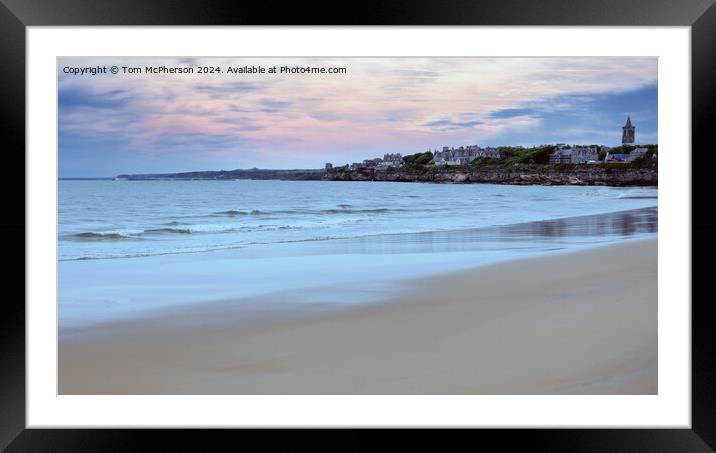 Chariots of Fire Beach Framed Mounted Print by Tom McPherson