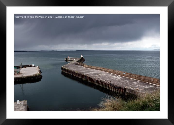 Burghead Bay Framed Mounted Print by Tom McPherson