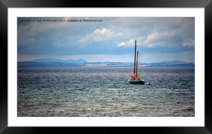 Serenity at Sea Framed Mounted Print by Tom McPherson