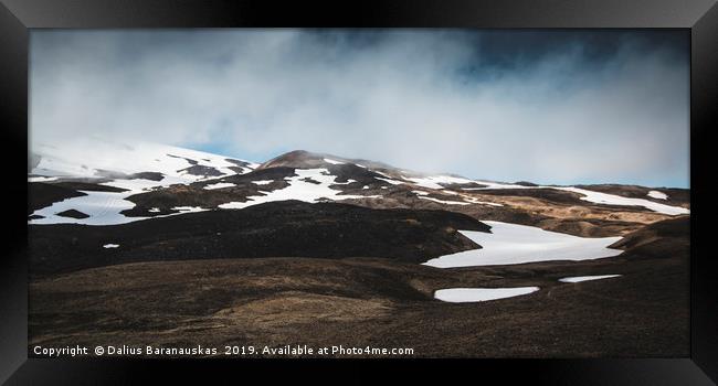 Highlands of Iceland 1/5 Framed Print by Dalius Baranauskas