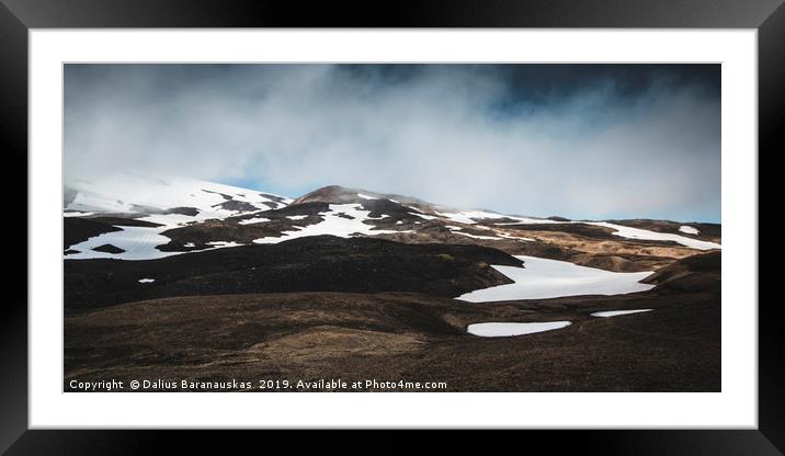 Highlands of Iceland 1/5 Framed Mounted Print by Dalius Baranauskas