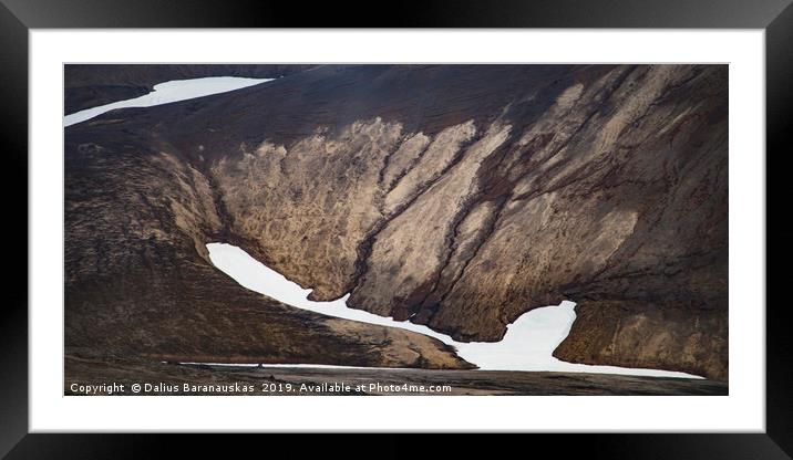Highlands of Iceland 5/5 Framed Mounted Print by Dalius Baranauskas