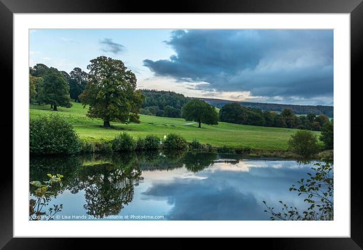 Derwent Reflections Framed Mounted Print by Lisa Hands