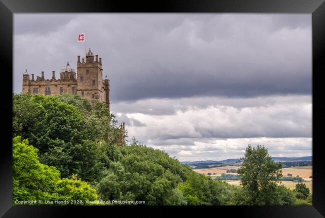 Bolsover castle, Derbyshire Framed Print by Lisa Hands