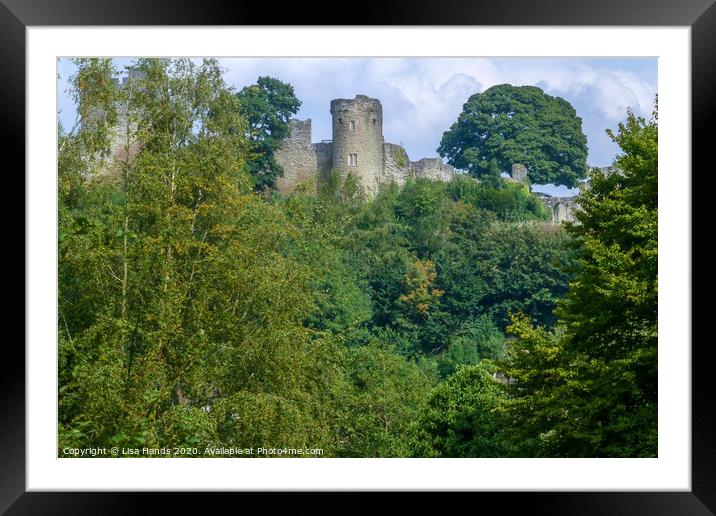 Ludlow Castle, Shropshire Framed Mounted Print by Lisa Hands