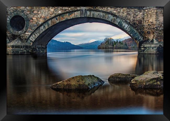 Loch Tay View Framed Print by Ray Tickle