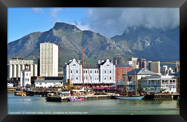 Victoria and Albert Waterfront, Cape Town Framed Print by Nathalie Hales