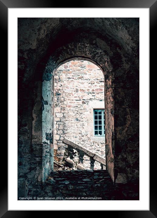 The Abbey of Beauport in French Brittany Framed Mounted Print by Juan Jimenez