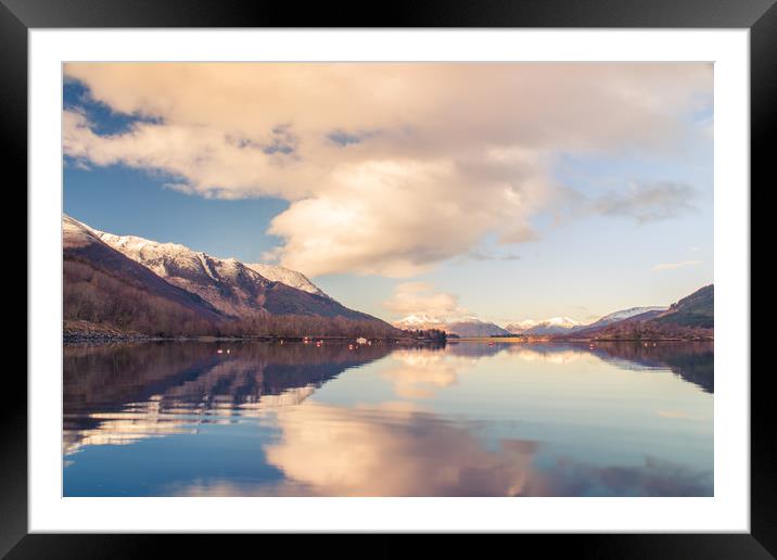 Loch Leven Framed Mounted Print by Billy Coupar