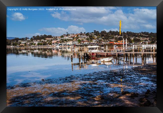 'Whale Watching Splendour, Victor Harbor' Framed Print by Holly Burgess