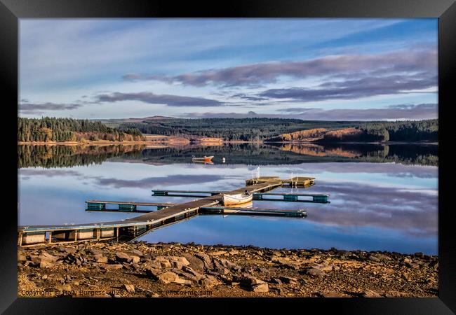 Enchanting Kielder: Forest, Reservoir, and Beyond Framed Print by Holly Burgess