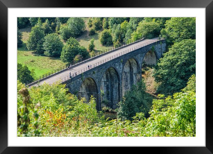 Monsal dale, Derbyshire  Framed Mounted Print by Holly Burgess
