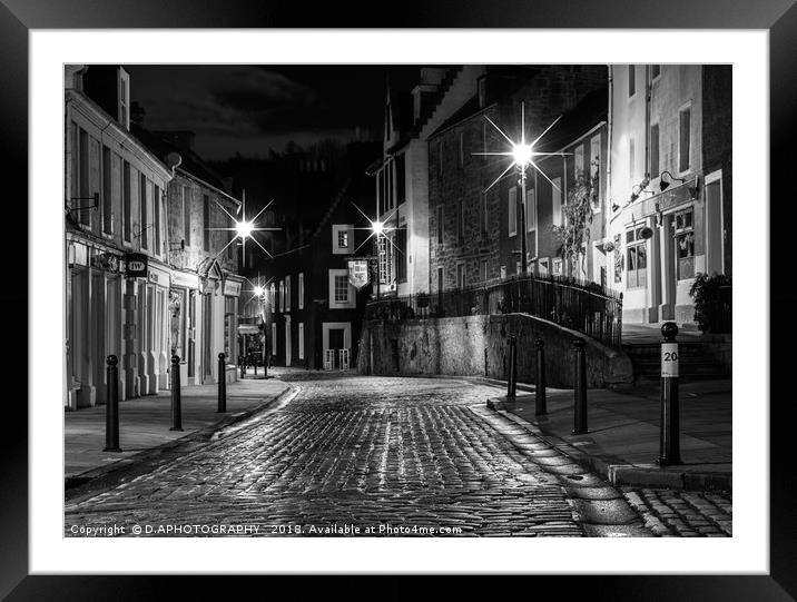 Queensferry south Framed Mounted Print by D.APHOTOGRAPHY 