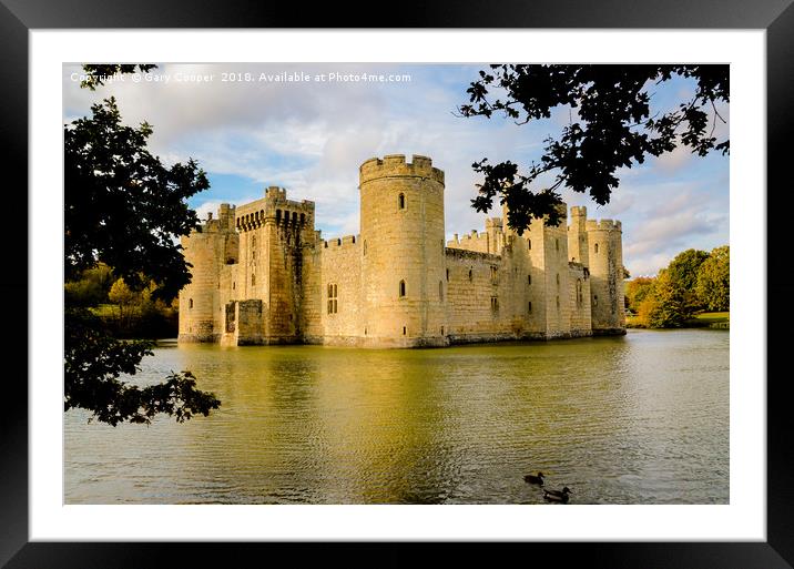 Leeds Castle  Framed Mounted Print by Gary Cooper