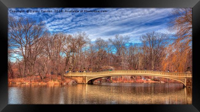 Bow bridge Framed Print by Danny Cannon