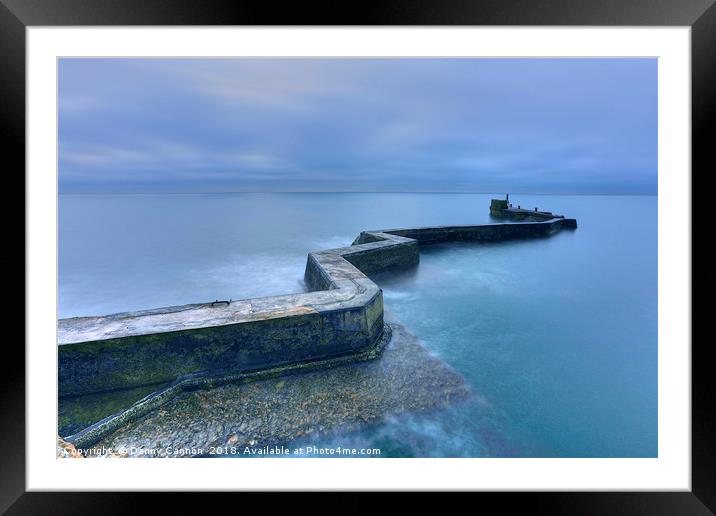 St.Monans Harbour Framed Mounted Print by Danny Cannon