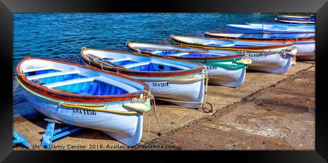 Boats Framed Print by Danny Cannon
