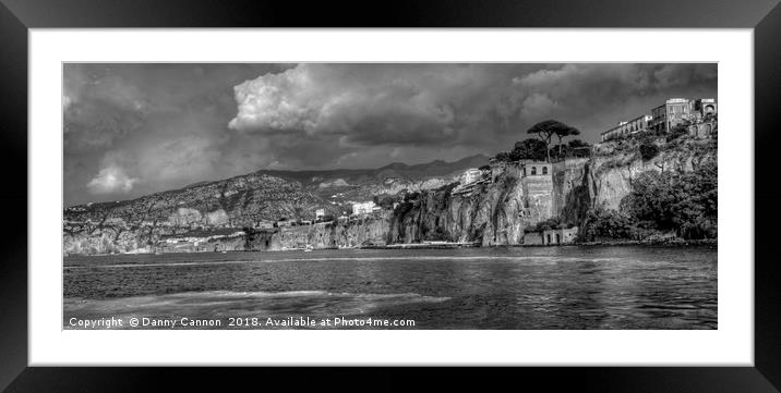 Storm Clouds Framed Mounted Print by Danny Cannon