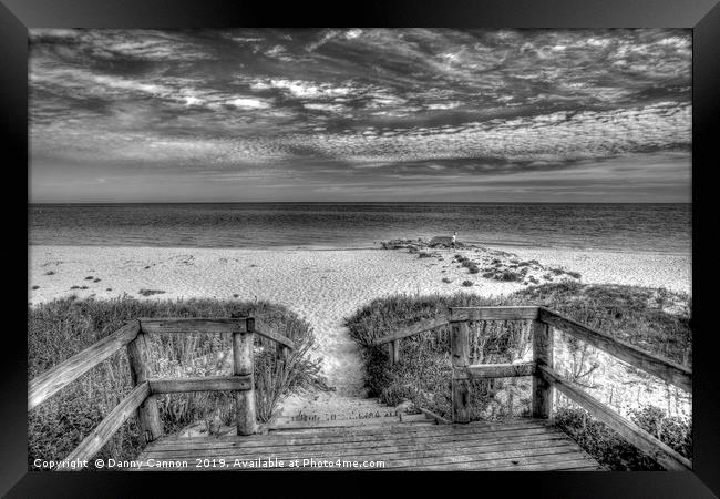 To the beach Framed Print by Danny Cannon