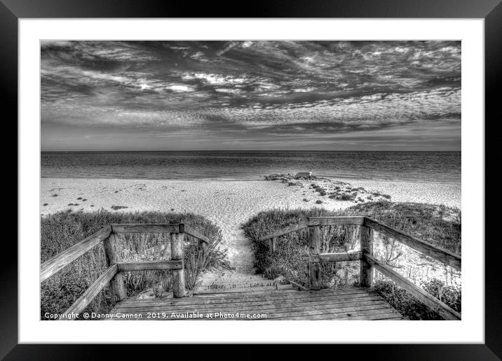 To the beach Framed Mounted Print by Danny Cannon