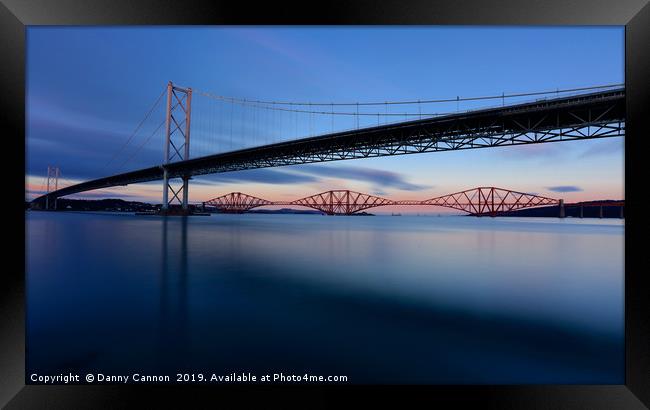 The Bridges Framed Print by Danny Cannon