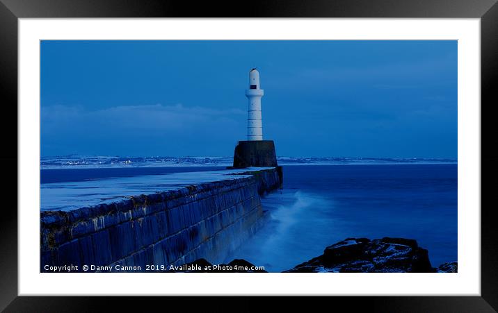 Blue Hour Framed Mounted Print by Danny Cannon
