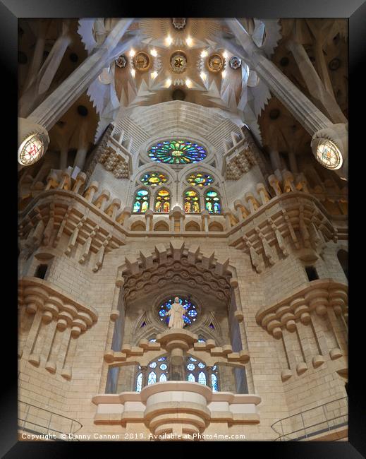 Sagrada Familia Framed Print by Danny Cannon
