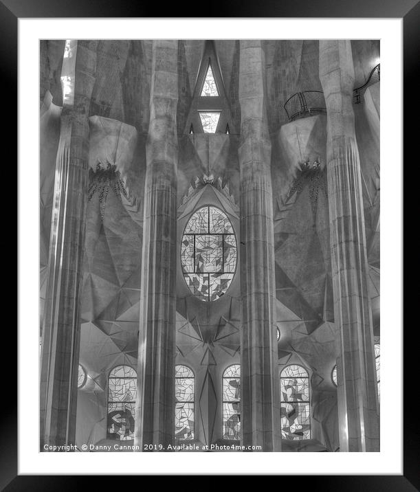 Sagrada4 Framed Mounted Print by Danny Cannon