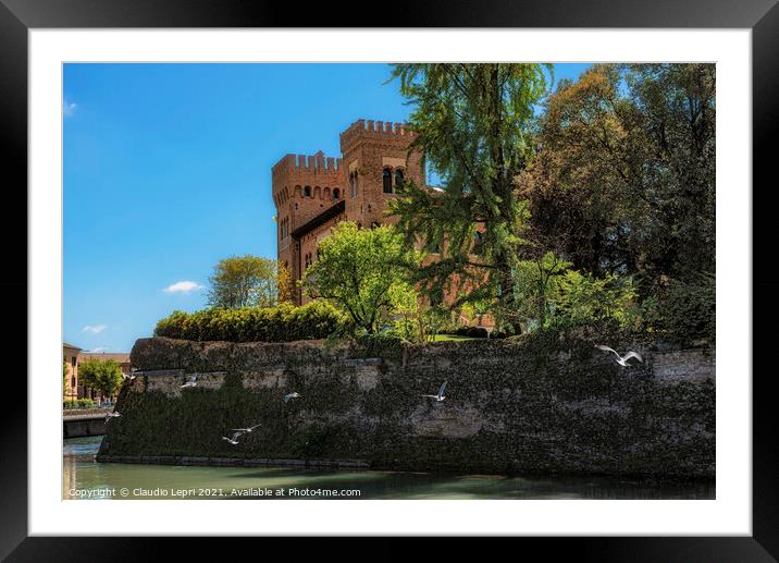 Treviso, city of water #2 Framed Mounted Print by Claudio Lepri
