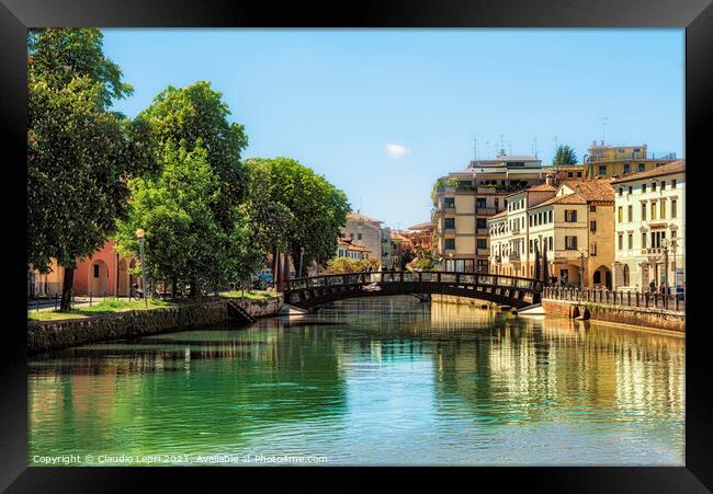 Treviso, city of water #5 Framed Print by Claudio Lepri