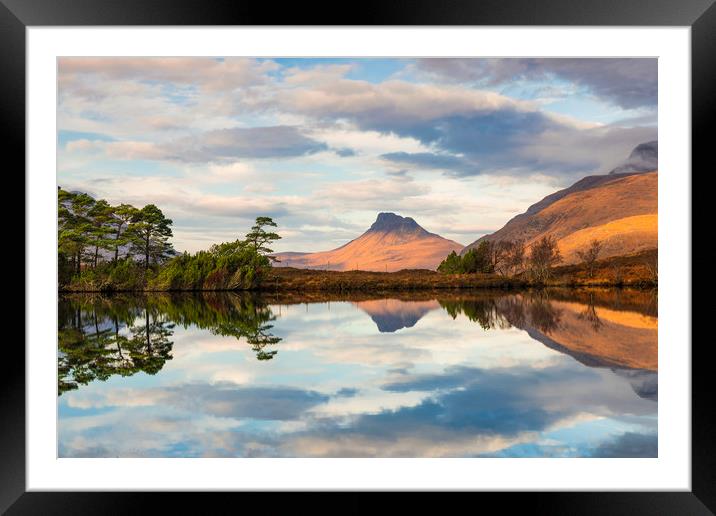 Stac Pollaidh Assynt Framed Mounted Print by Tony Higginson