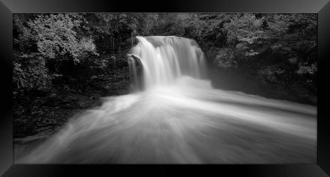 Falls of Falloch Framed Print by Tony Higginson