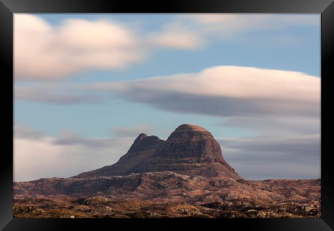 Suilven Framed Print by Tony Higginson