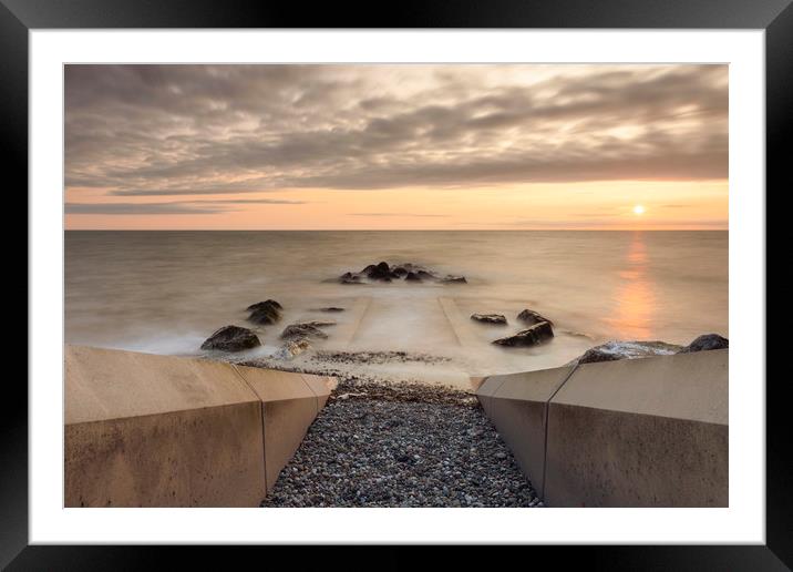 Thornton on Cleveleys Framed Mounted Print by Tony Higginson