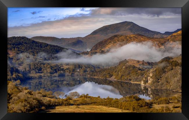 Llyn Gwynant Snowdonia Framed Print by Gareth Morris