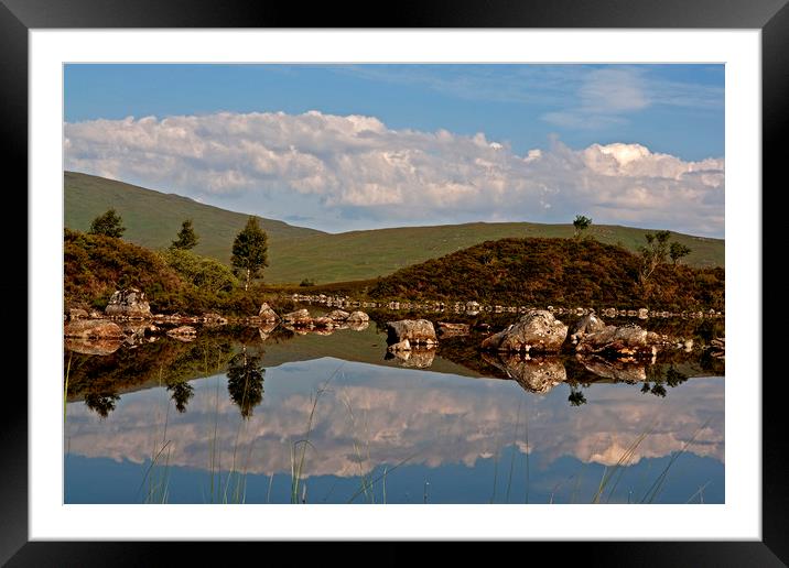 Loch Tuiia,  Framed Mounted Print by Jenny Hibbert