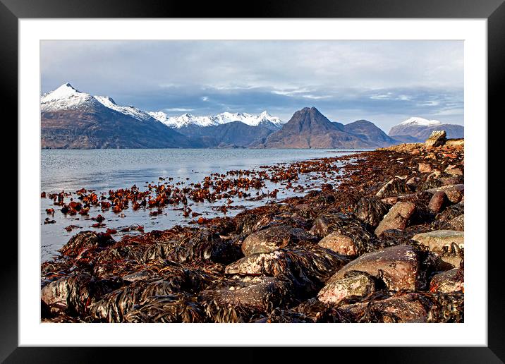 Elgol Framed Mounted Print by Jenny Hibbert