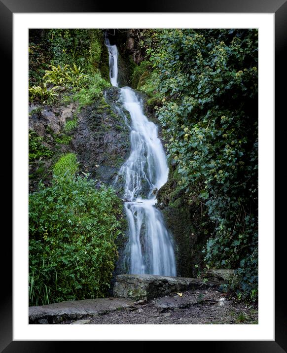 Dyserth Waterfall Framed Mounted Print by Owen Seymour