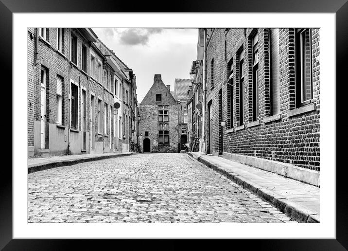 Bruges Framed Mounted Print by DiFigiano Photography