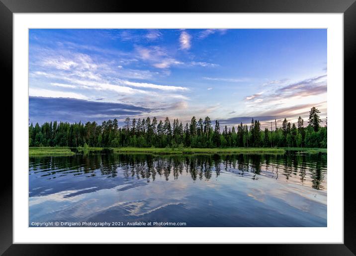Ramsala Lake Framed Mounted Print by DiFigiano Photography